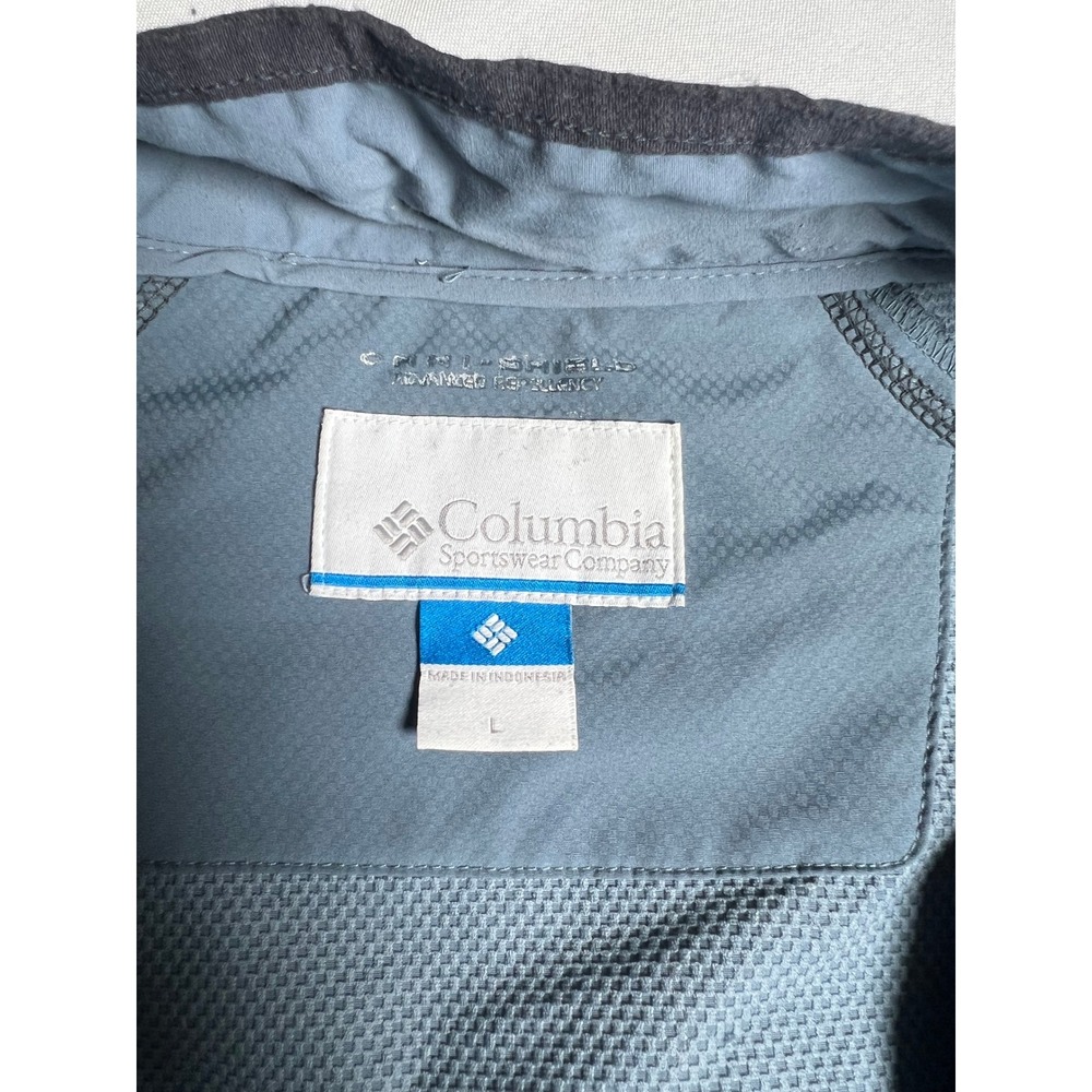 Columbia‎ Women's Blue Omni-Shield Lightweight Zip Up Jacket Size L - Picture 5 of 8